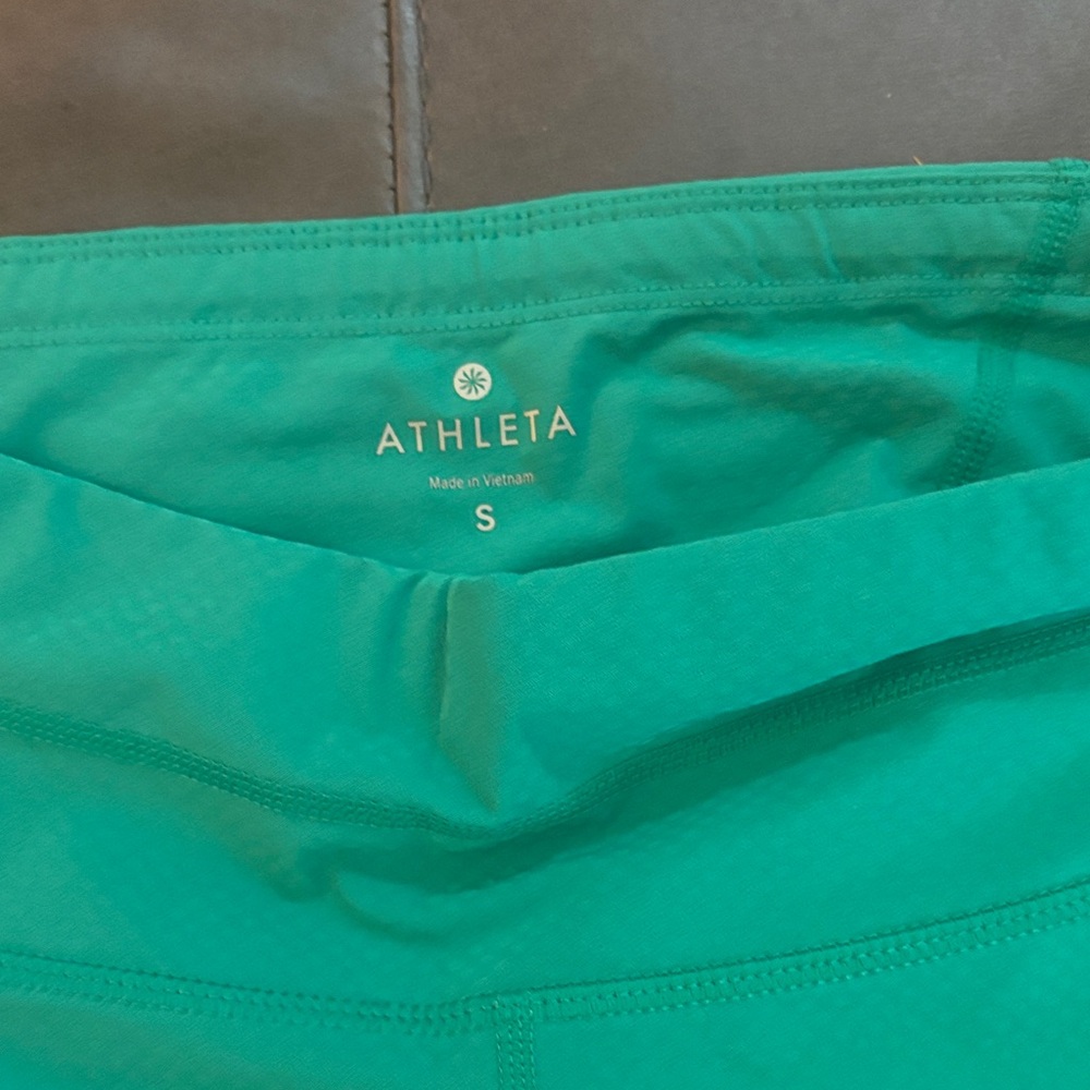 Athleta Vibrant Green Leggings